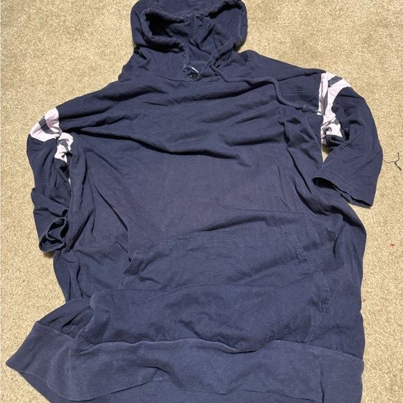 3/4 T SHIRT HOODIE SISE LG - Picture 1 of 1